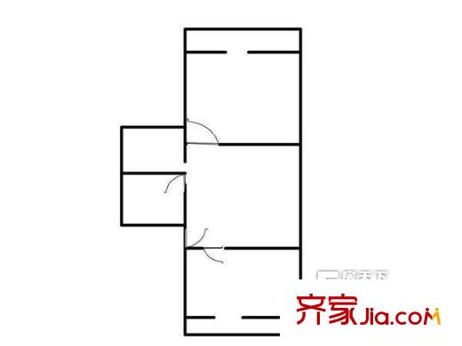 太原 五金交化宿舍 戶型圖