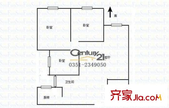 太原 旺景家園 戶型圖