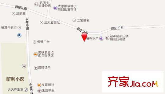 太原剛玉砂輪小區(qū)交通圖太原  