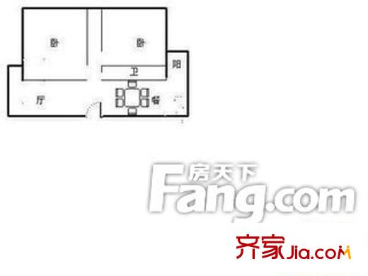 太原 省貨棧宿舍 戶型圖