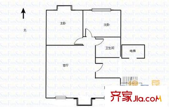 太原 省人大宿舍 戶型圖