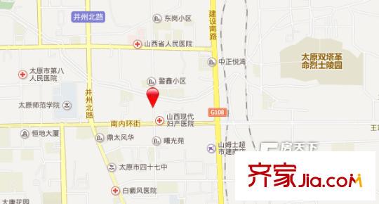 省藥材公司宿舍交通圖太原  