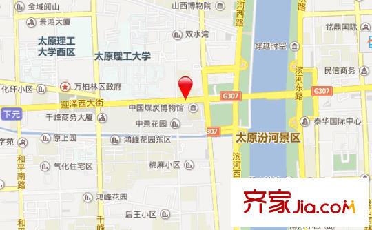 前北屯水利設(shè)計院宿舍交通圖太原  