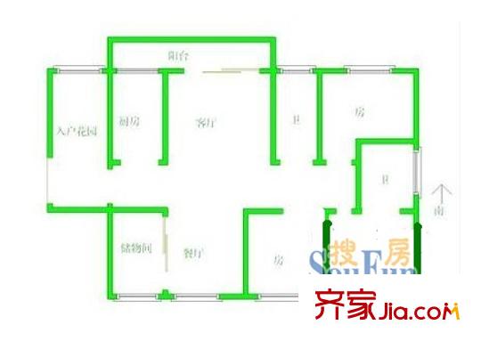 大城小院 戶型圖