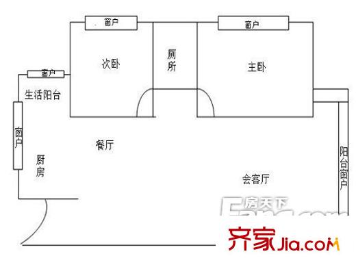 太原 梅園新區(qū) 戶型圖