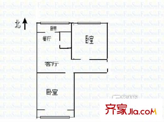 太原 面粉一廠宿舍 戶型圖