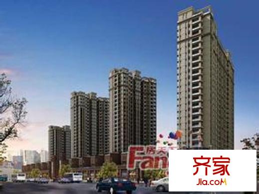 龍湖御景外景圖太原  