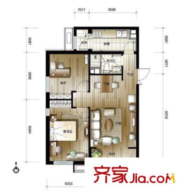 太原 綠苑小區(qū)二期 戶型圖