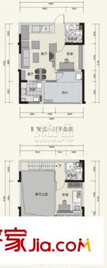 萬(wàn)科朗苑戶型圖2室2廳 戶型圖 2室2廳1衛(wèi)
