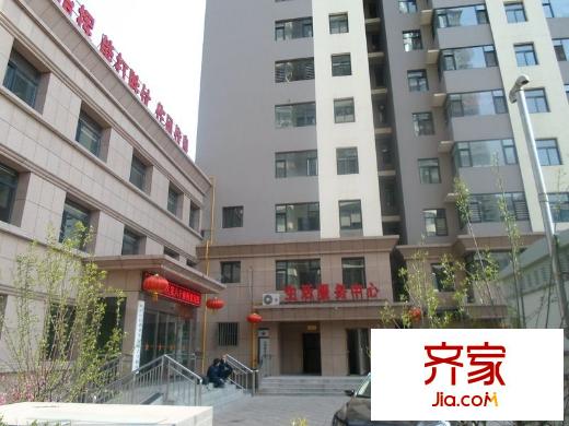 警備小區(qū)外景圖 