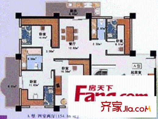 金澤苑 4室 戶型圖