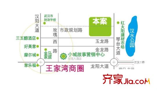 鑫瑞小城故事交通圖小城故事