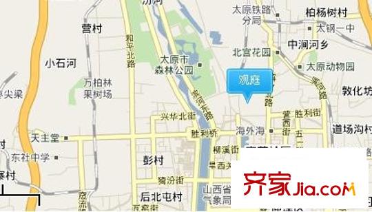 觀庭交通圖