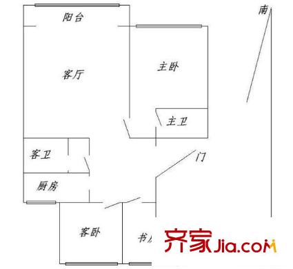 太原 服裝鞋帽大廈 戶型圖