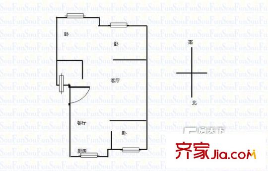 太原 富順苑小區(qū) 戶型圖