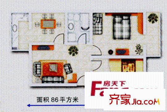 太原 富康苑三期(售完) 戶型圖