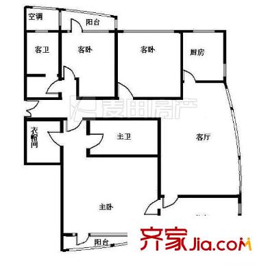 太原 得風(fēng)公寓樓 戶型圖