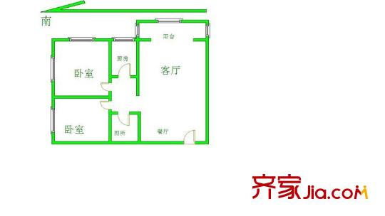 太原 得風公寓樓 戶型圖