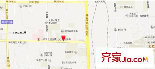 寶馨居高層住宅小區(qū)交通圖太原  