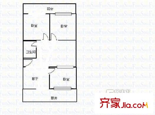 太原 35中學(xué)宿舍 戶型圖