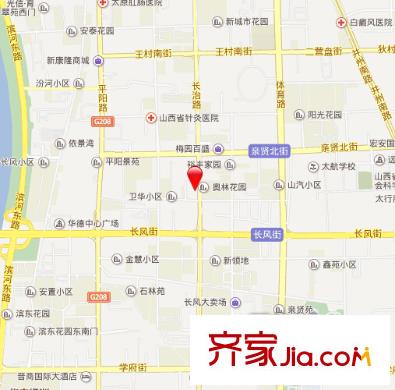 35中學(xué)宿舍交通圖太原  