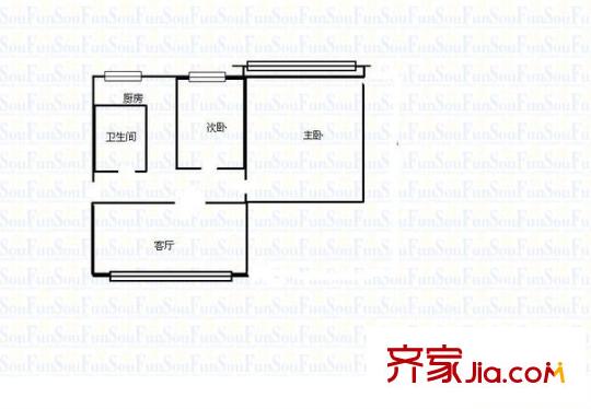 25公司社區(qū) 0室 戶型圖