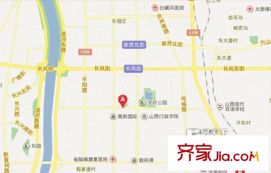 25公司社區(qū)交通圖太原  