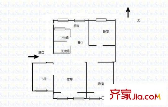 太原 中國(guó)證監(jiān)會(huì)宿舍 戶型圖