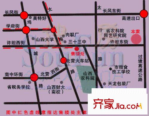 紫藤苑二期交通圖