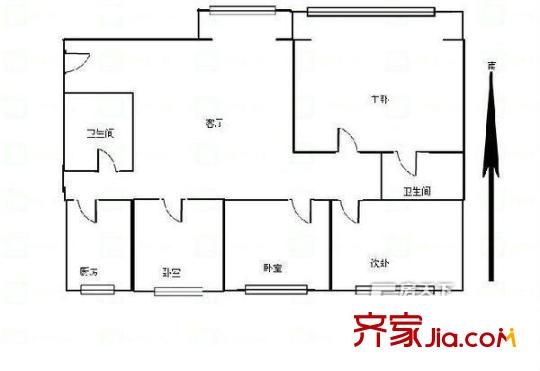 太原 永定路鐵路小區(qū) 戶型圖