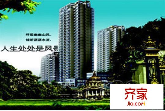 迎西佳園外景圖太原  