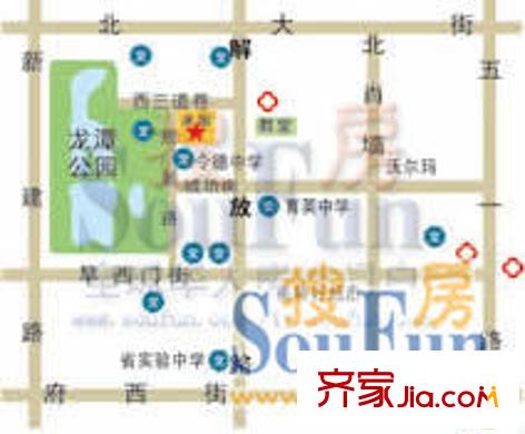 煜衛(wèi)澤園交通圖