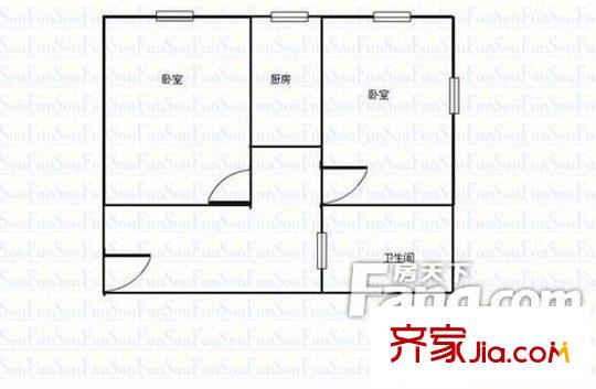 太原 興汾苑 戶型圖