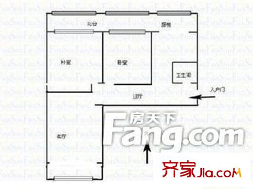 太原 幸福巷鐵路小區(qū) 戶型圖