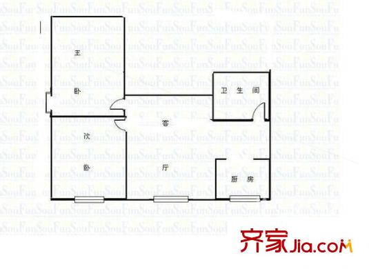 太原 武警醫(yī)院宿舍 戶型圖