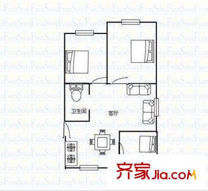 太原 薇彩雅苑 戶型圖