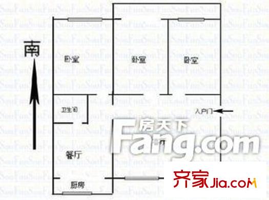 太原 桃園北路東社區(qū) 戶型圖