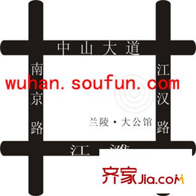 蘭陵大公館交通圖