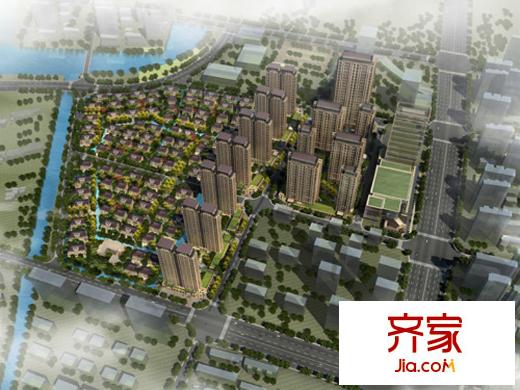 綠地中央廣場(chǎng)鳥(niǎo)瞰（20110307）