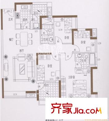 光谷佳園二期 戶型圖