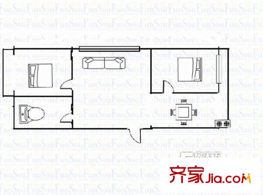 太原 省軍區(qū)第一干休所 戶型圖