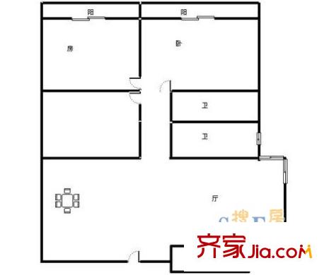 融科天城二期 戶型圖