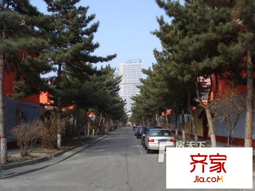 省軍區(qū)第一干休所外景圖太原  