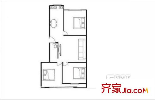 太原 山西建筑學(xué)院 戶型圖
