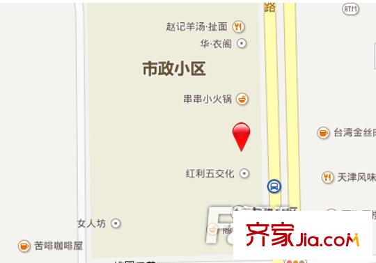 市政小區(qū)交通圖太原  