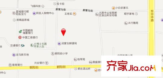 世紀(jì)朝陽(yáng)交通圖太原  