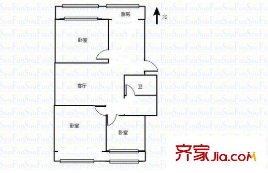 省建筑公司宿舍戶型