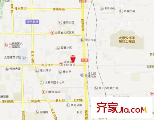 染料廠宿舍交通圖太原  