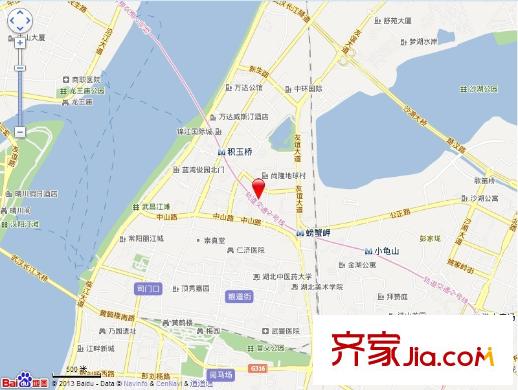友誼國際交通圖