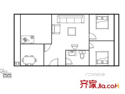 太原 麗都綠城 戶型圖